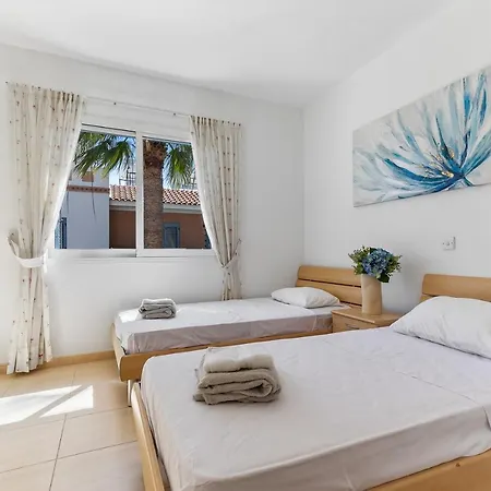 Antonia's Palace Rooftop Jacuzzi Stunning View Villa Paphos